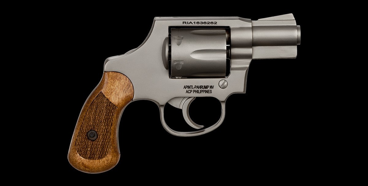 Revolver M206 Matte Nickel 38spl right profile