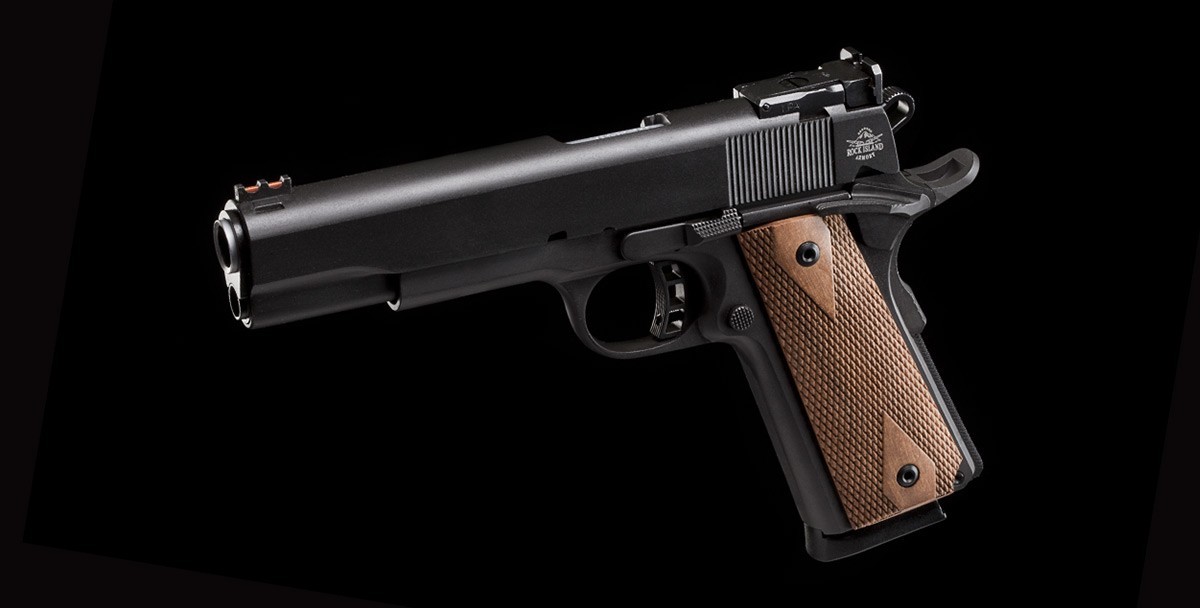 Pro Match 5in FS 45ACP left angle