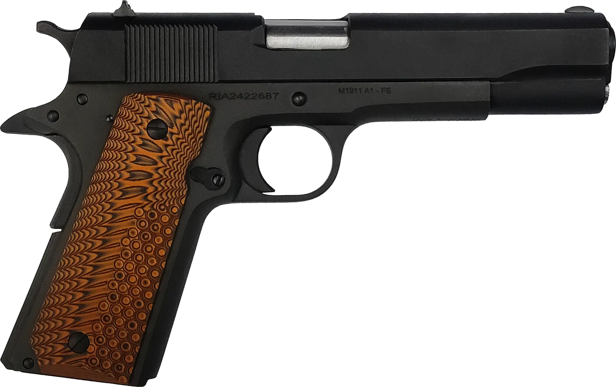 M1911 A1 PISTOL GI STANDARD FS Rural King Exclusive 45ACP, Black Parkerized – right side view