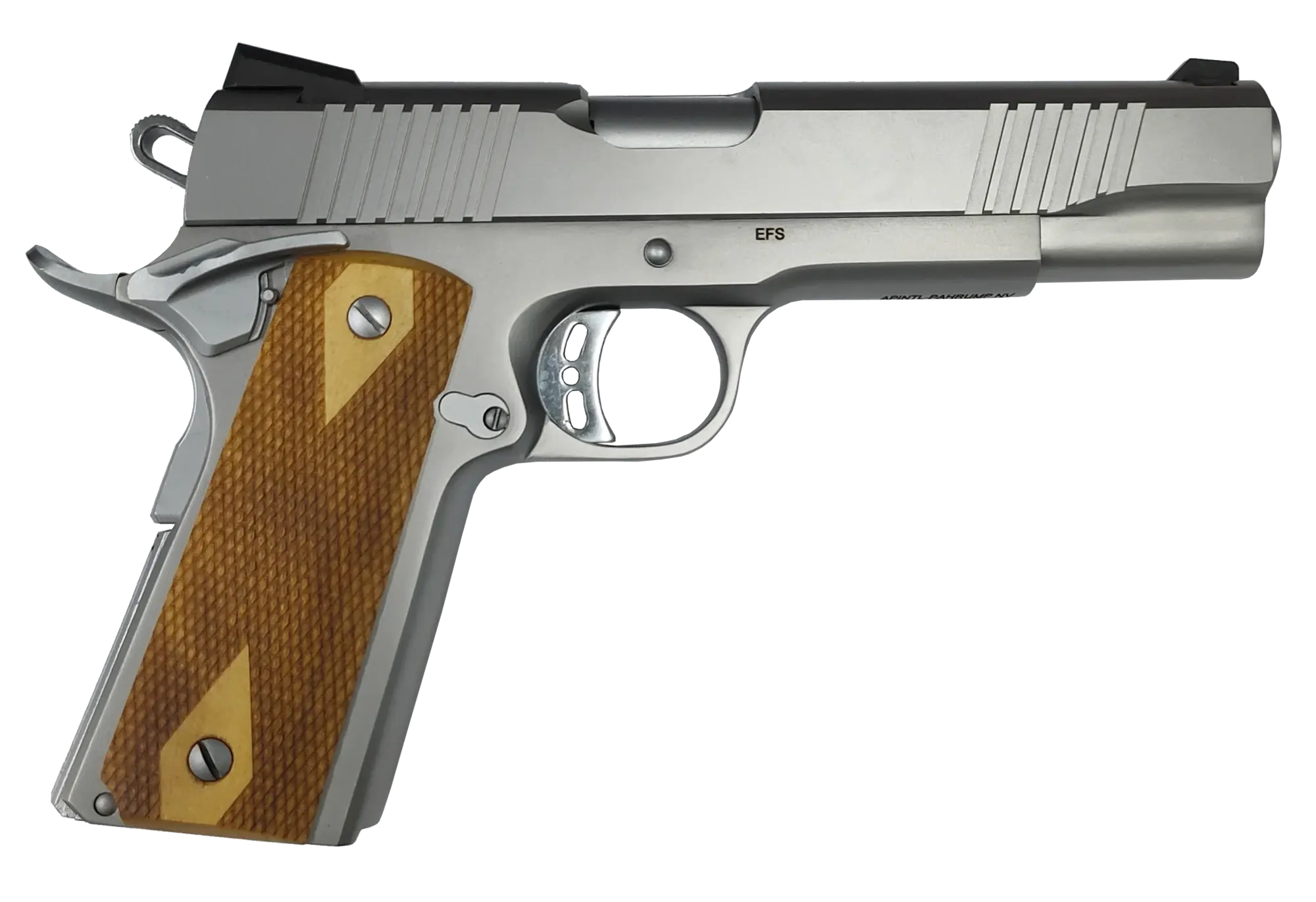 ROCK Stainless Steel 1911 FS8rd 9mm 10rd